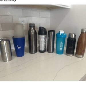 Bundle (8) Starbucks Coffee Mug, Nautica, Reduce water Bottle, shaker